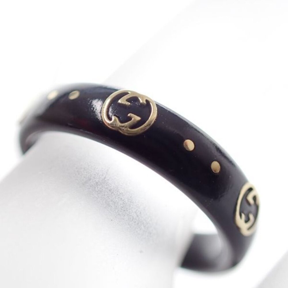 Gucci Icon Interlocking G 18Kring 50 Corundum 18K With Case Ring - Picture 8 of 10